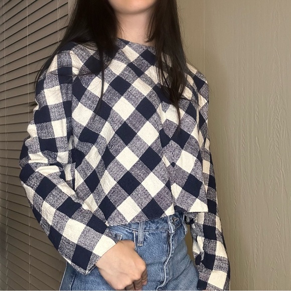 ZARA long sleeve crop top - Picture 4 of 5